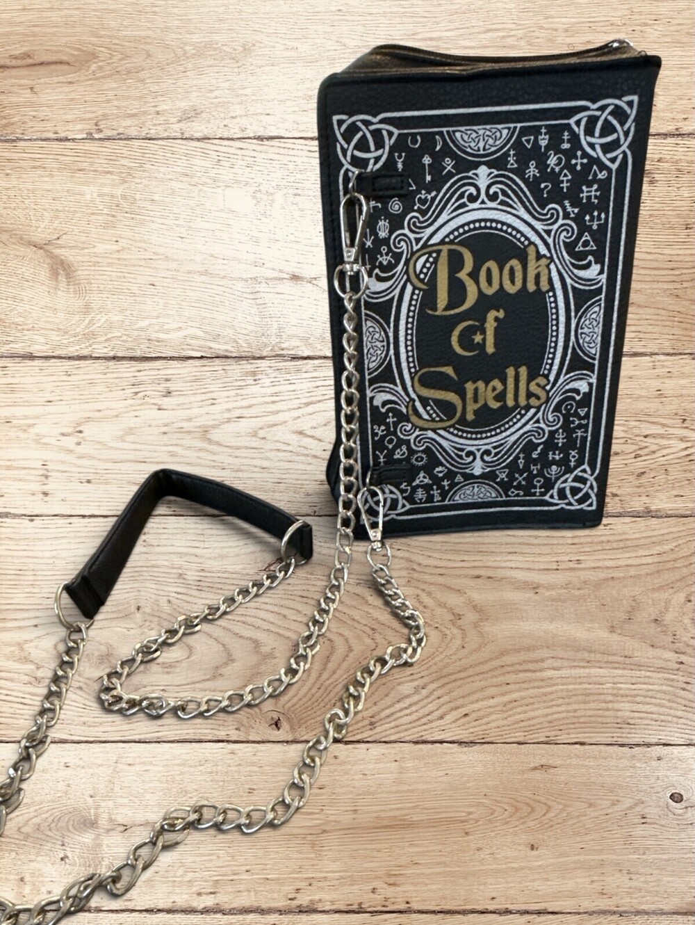 Book of Spells Purse Whimsigoth Dark Academia Witchy Goth Halloween Crossbdy Bag